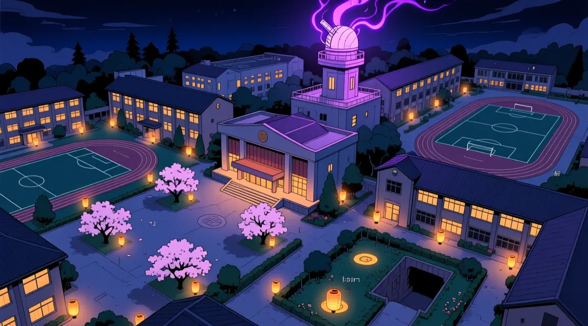 Nihongi University Campus Map