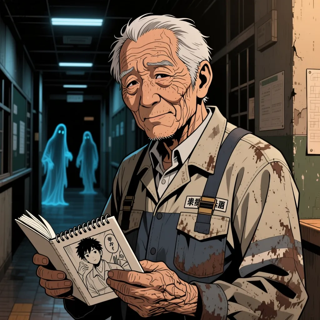 Janitor Satoshi Konda